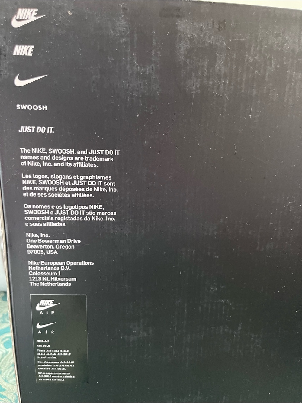 NIKE AIR MAX TAILWIND IV SP Black Men's Air-Cushion Athletic Sneakers SIZE 10 - Picture 8 of 8